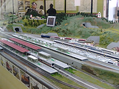 青梅鉄道公園の鉄道模型